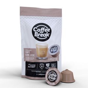 Capsulas Coffee Break Comp Dolce Gusto x 10u Café con Leche