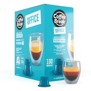 Capsulas Café Coffee Break Compatibles Nespresso x 100u Descafeinado